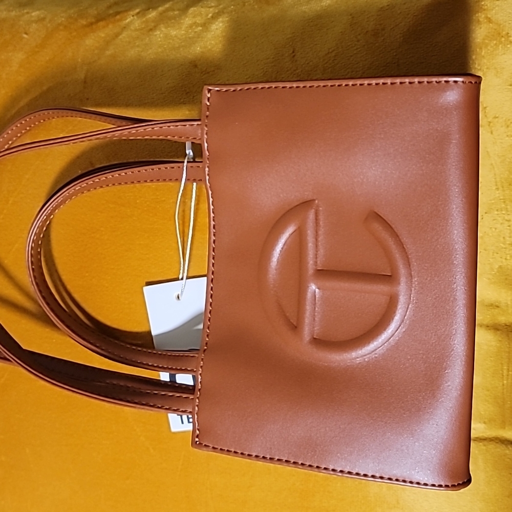 Telfar Small Tan Shopper Bag